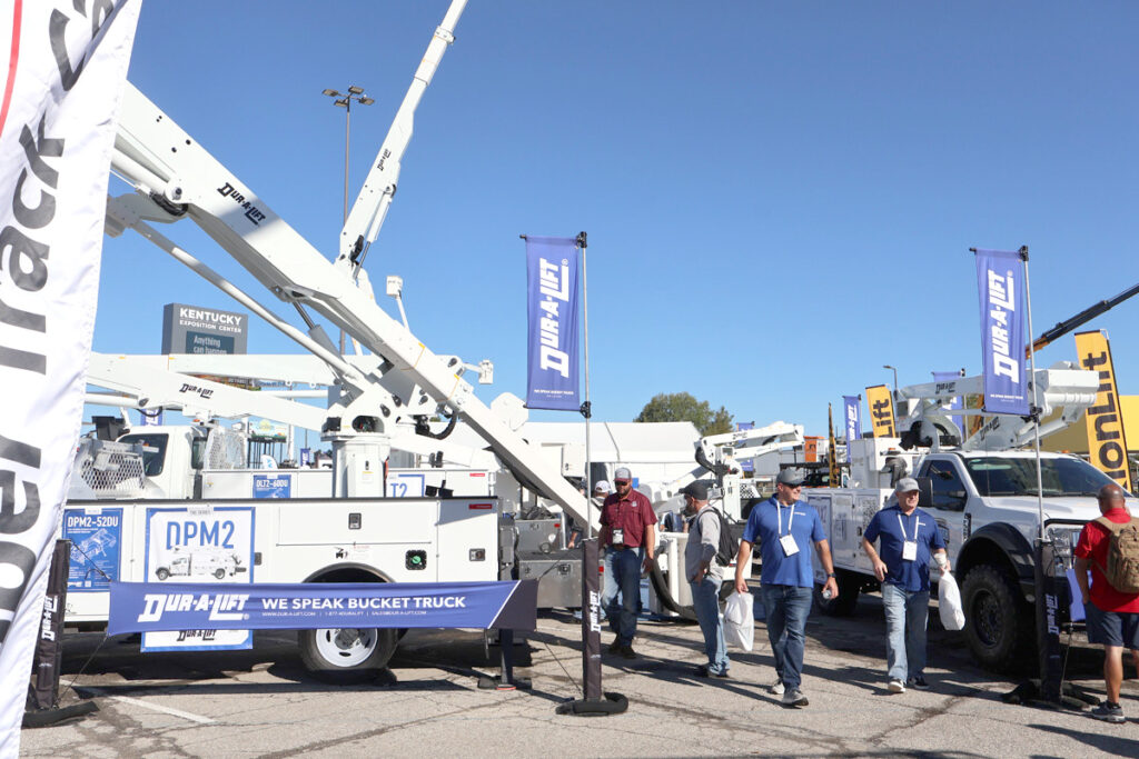 Dur-A-Lift Bucket Trucks at The Utility Expo