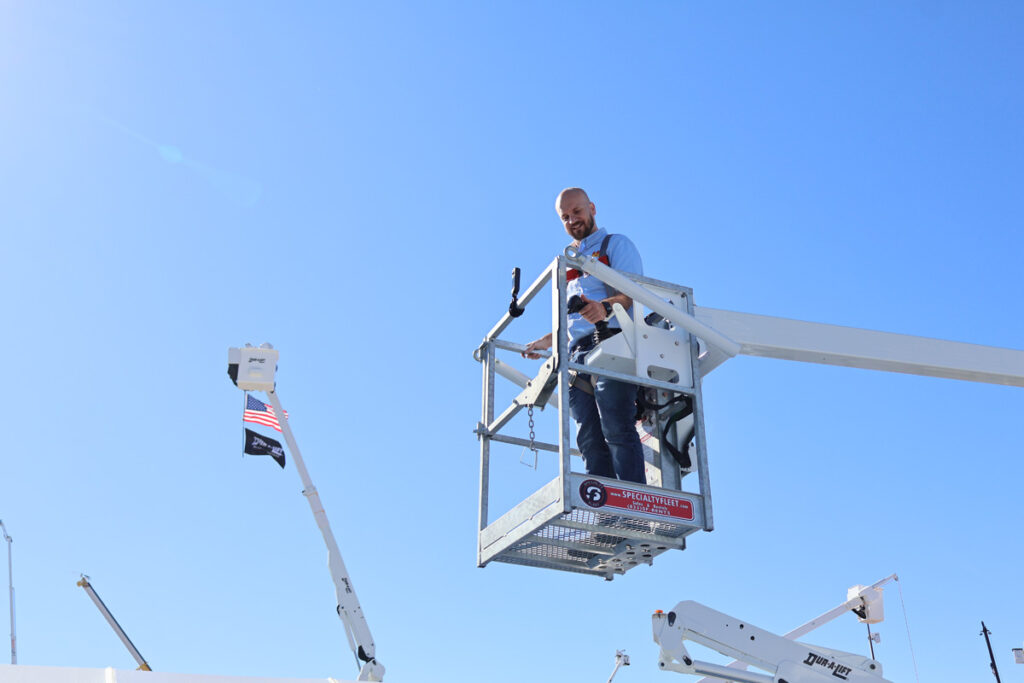 Cable Placer at The Utility Expo